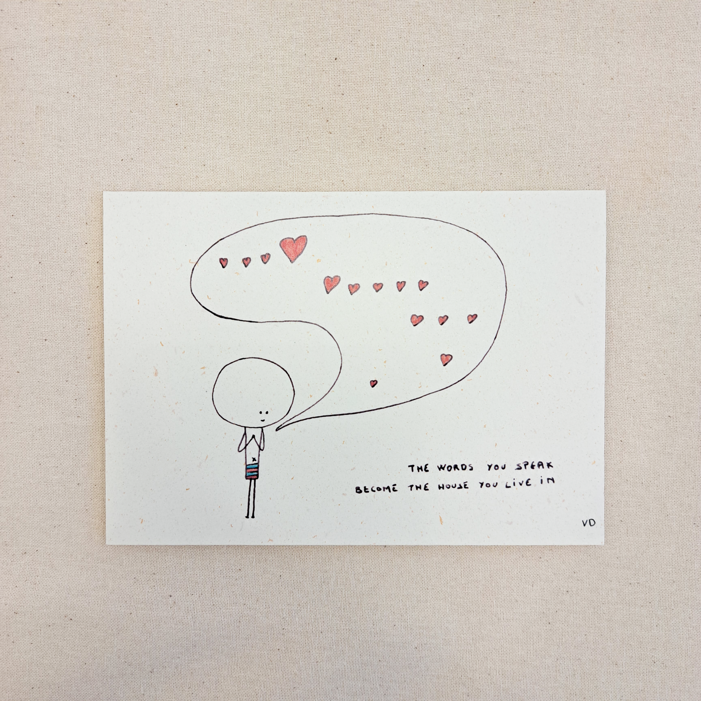 TinyOm greeting cards