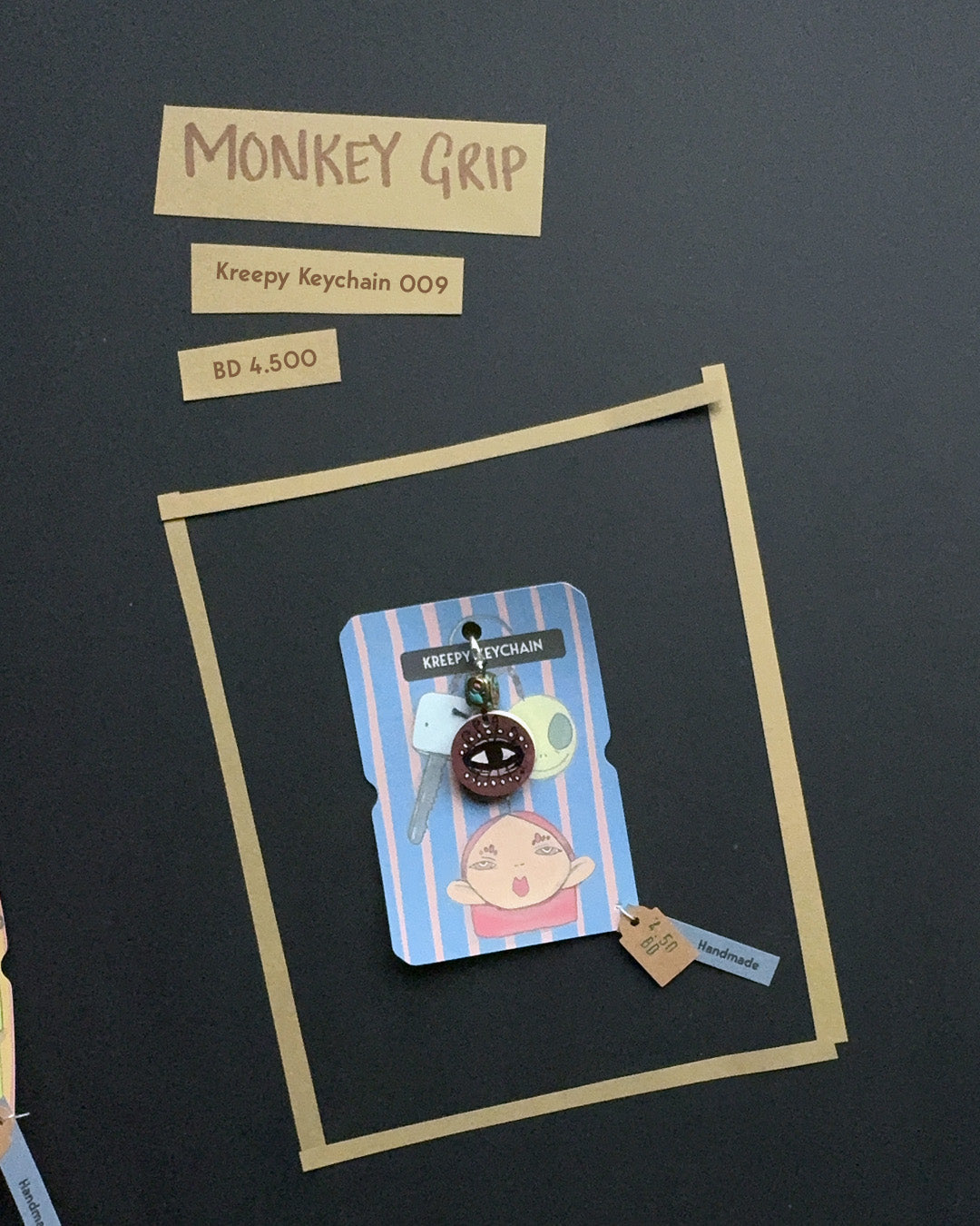 Monkey Grip Kreepy Keychains