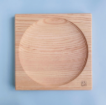 Maple Spinning Top Board (small) 15 cm
