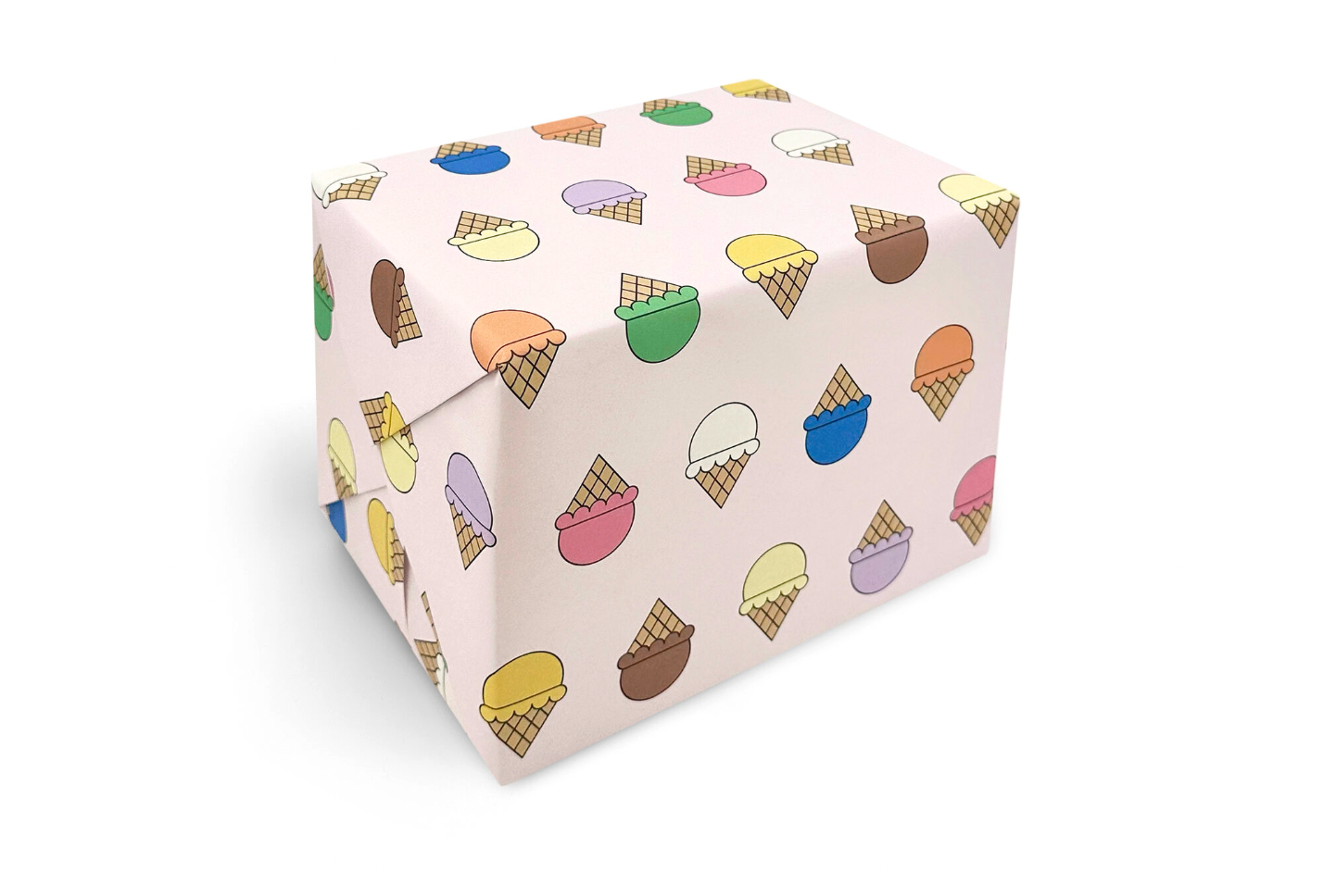Tiny East Redfries Icecream Giftwrap
