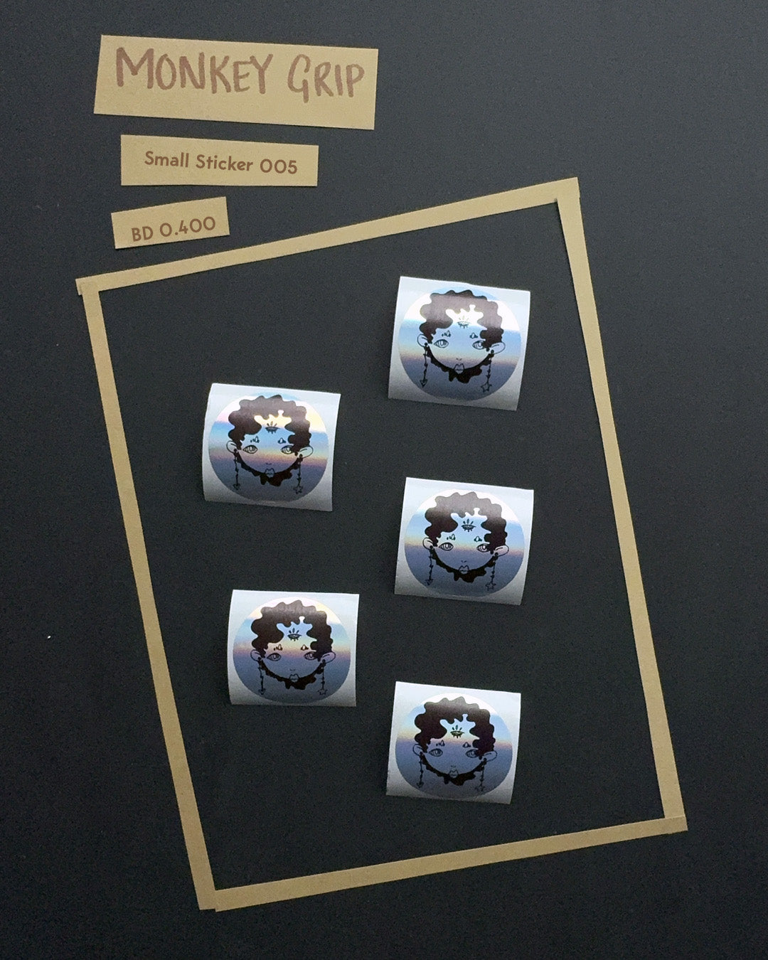 Monkey Grip Stickers