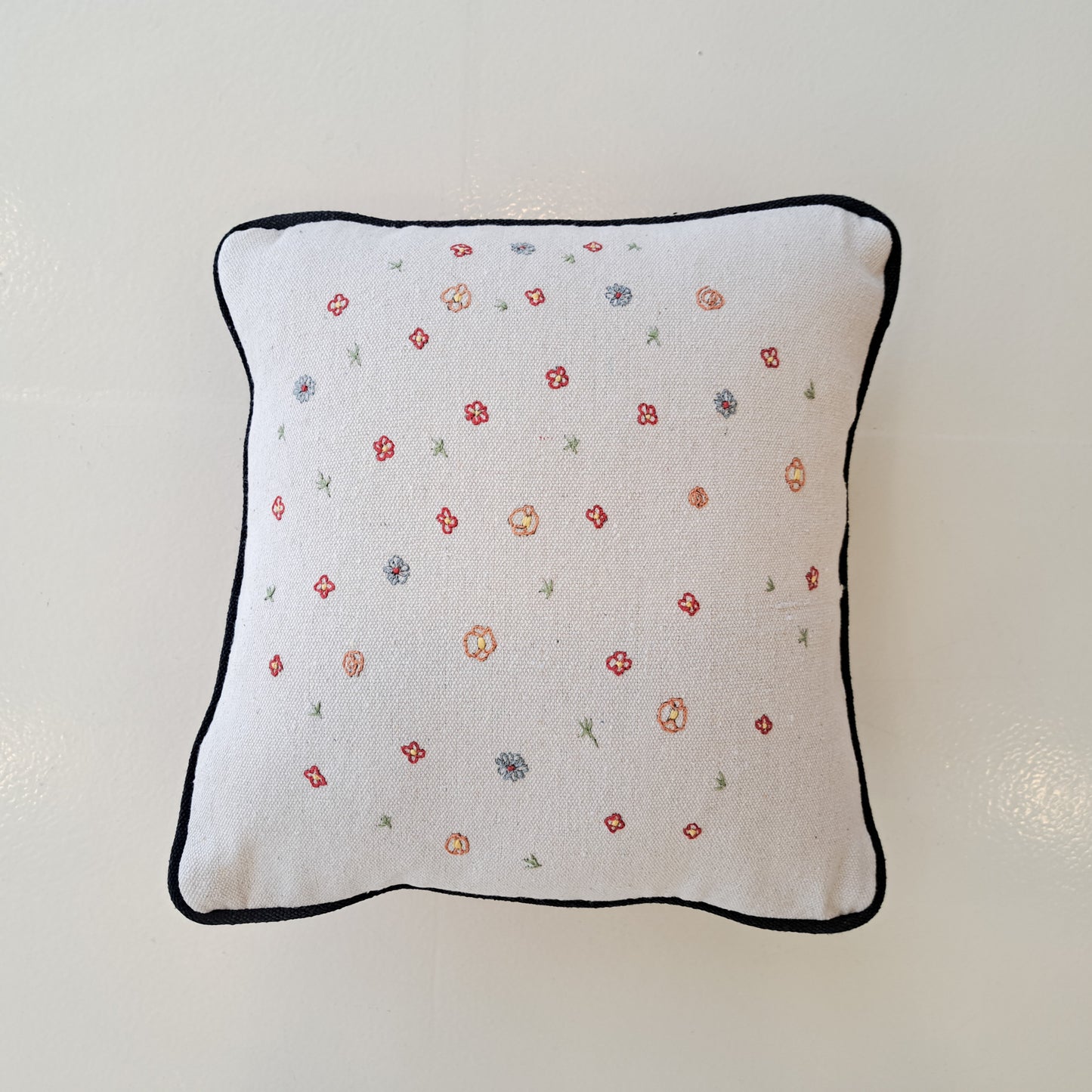 TinyOm Embroidered Cushion