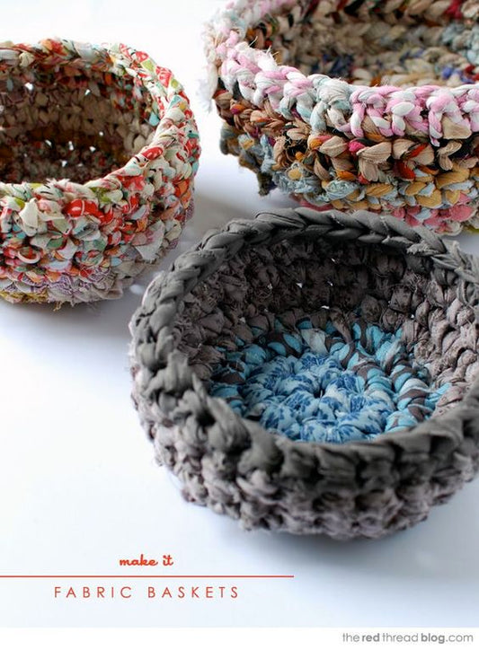 The Nest: Crochet with Fabric