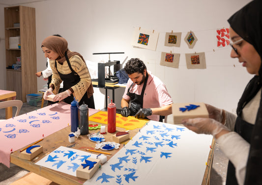 Printing Techniques on Textiles Workshop