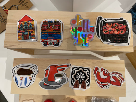 LUANATIC STICKERS