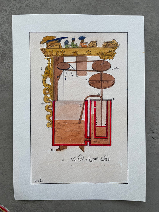An Imaginary Place Called Home - Watercolor  Painting 3