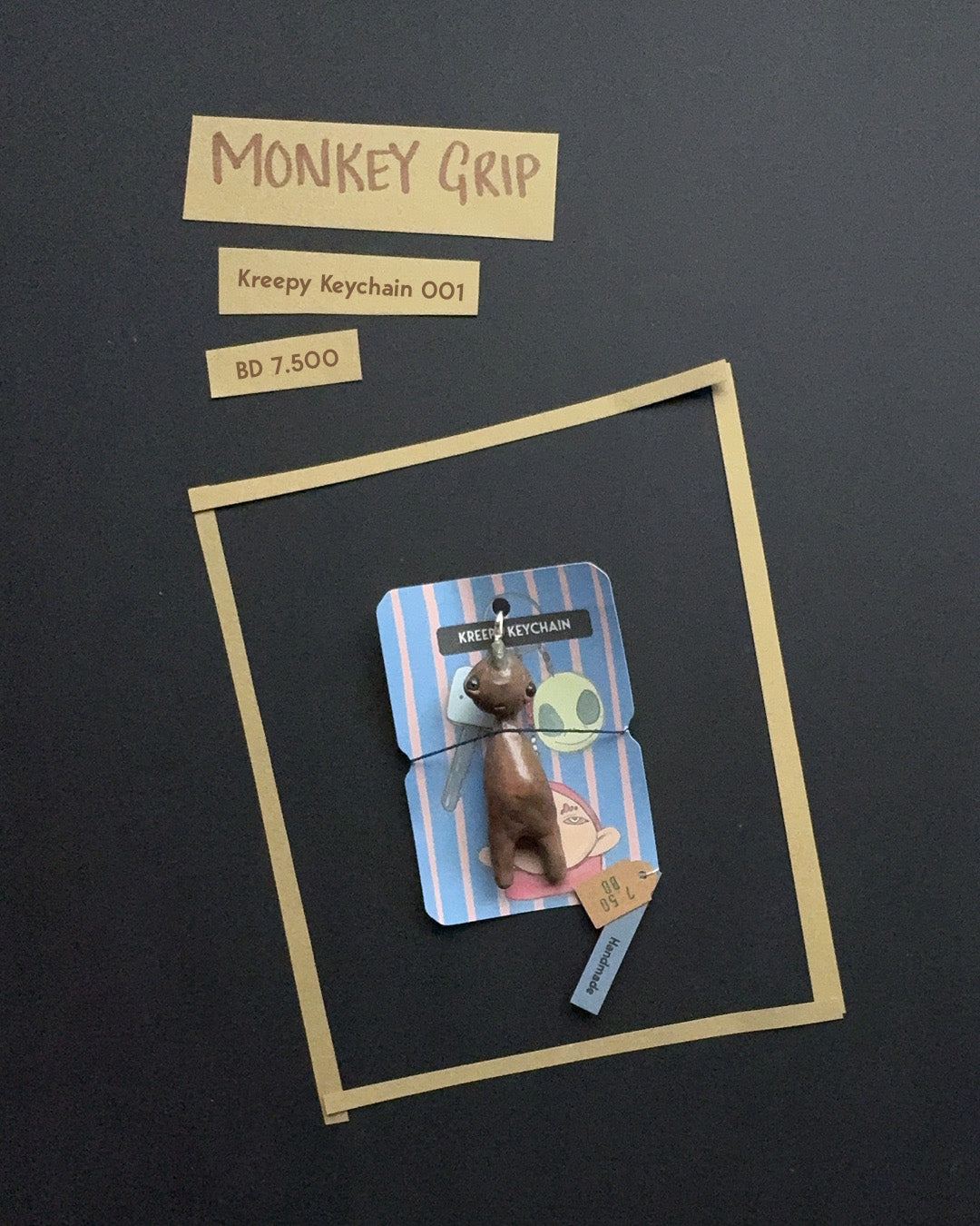 Monkey Grip Kreepy Keychains