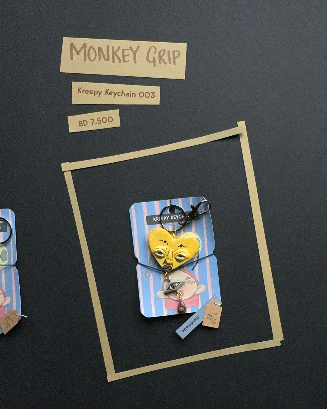 Monkey Grip Kreepy Keychains