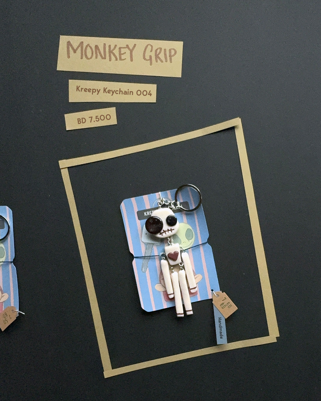 Monkey Grip Kreepy Keychains