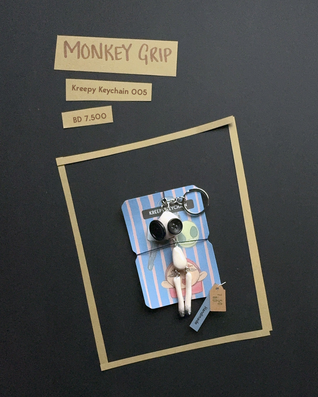 Monkey Grip Kreepy Keychains