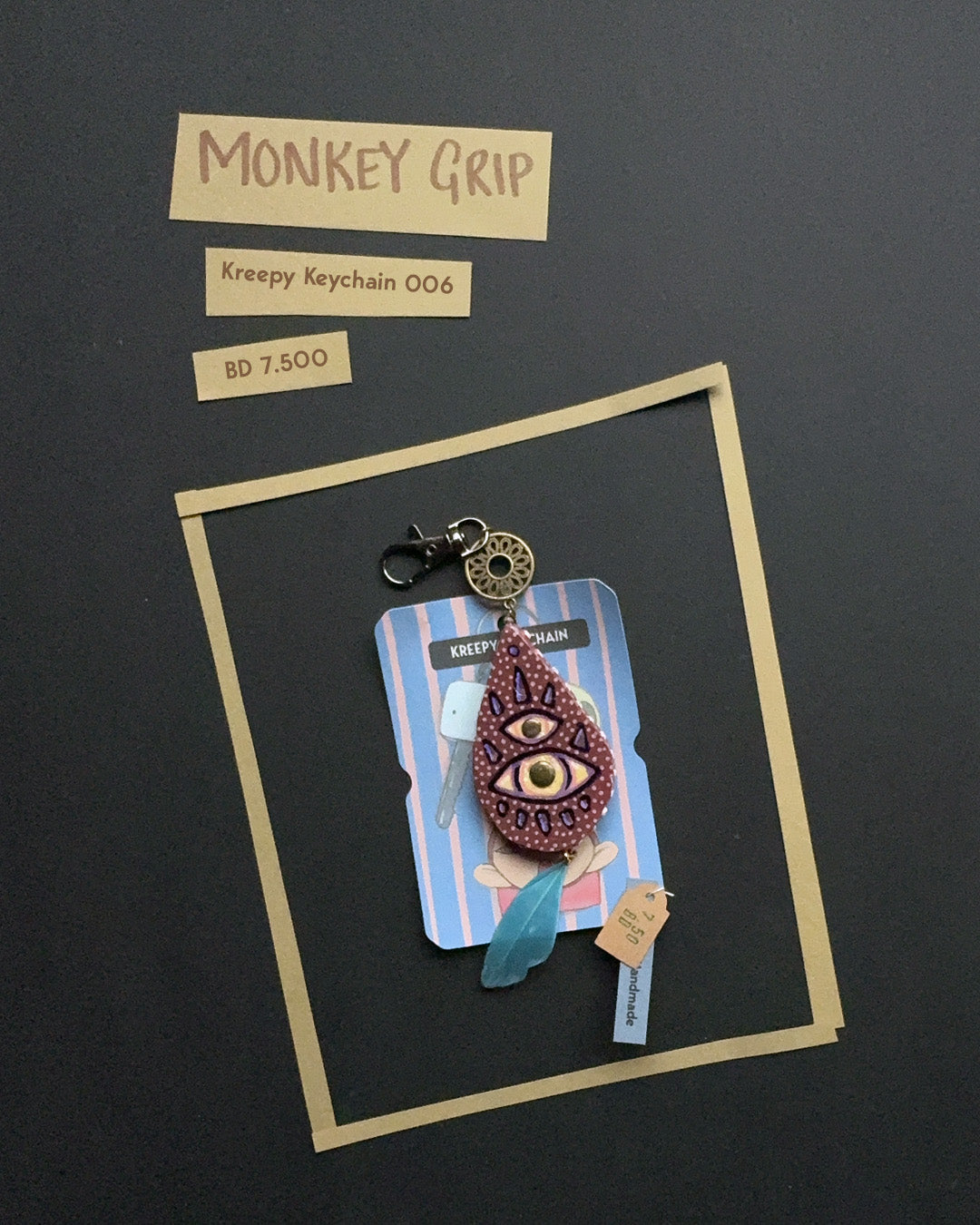Monkey Grip Kreepy Keychains