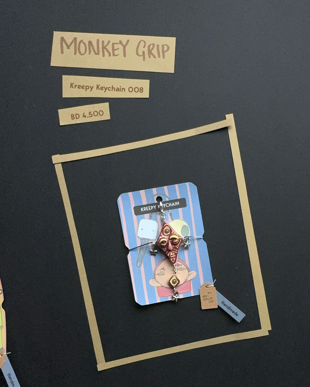 Monkey Grip Kreepy Keychains