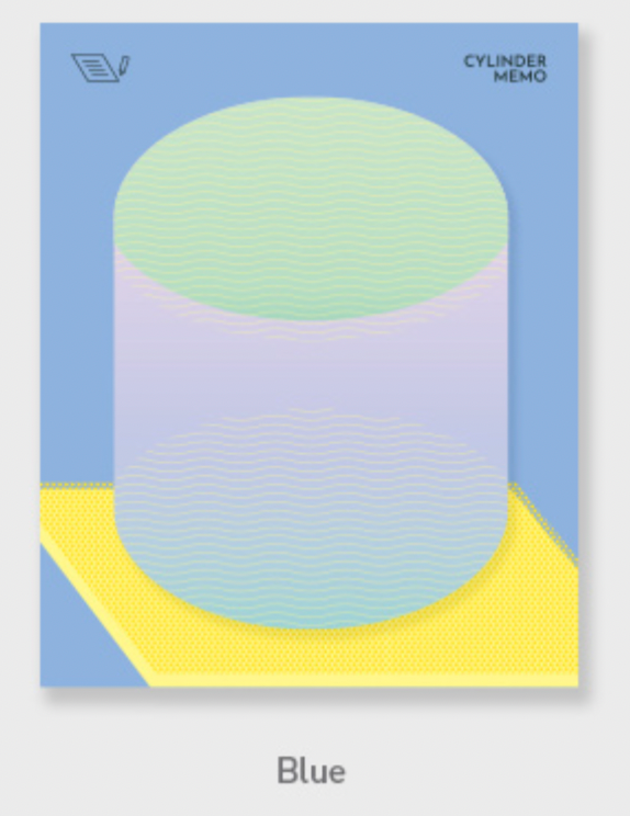 Tiny East Cylinder Sticky Memo