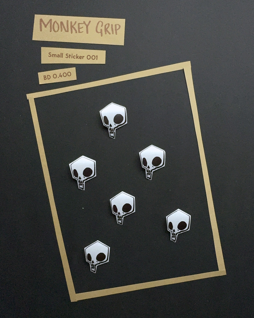 Monkey Grip Stickers