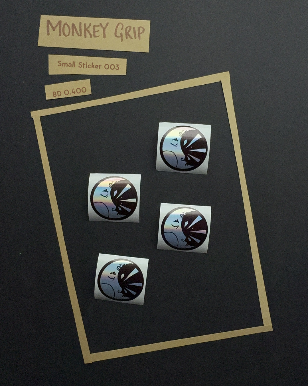 Monkey Grip Stickers