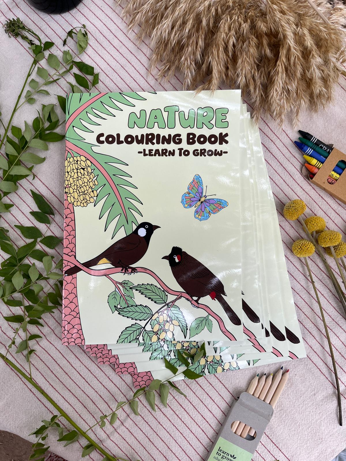 Learn to grow colouring book