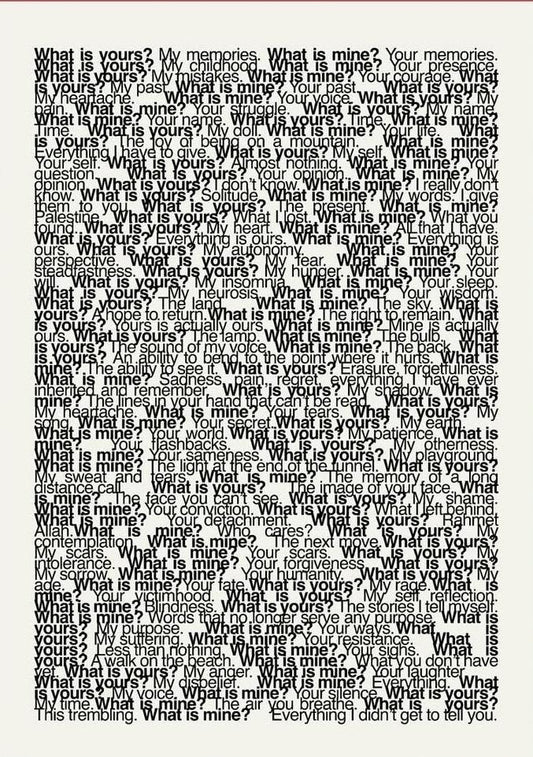 Art Jameel - Annabel Daou, What is yours? What is mine? (2024)