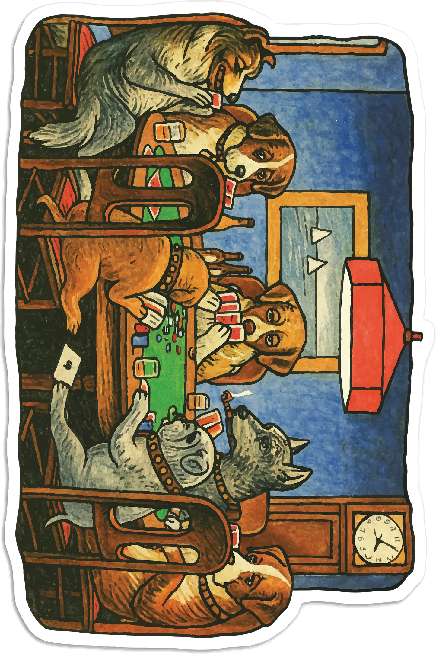 Three Monkeys Stickers
