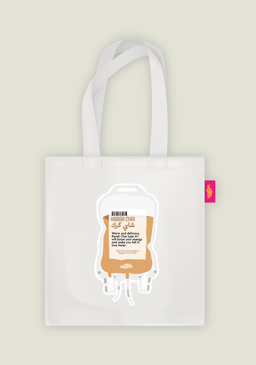 Waggish Tote bags